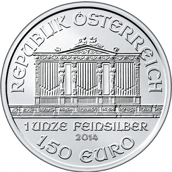 1 Oz Silver Philharmonic Coins