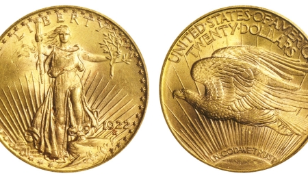 The American Gold St. Gauden Coin - Quick Stats