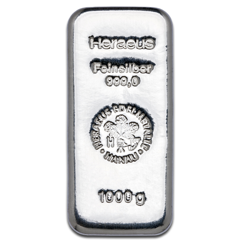 1 Kilogram (KG) Silver Bar