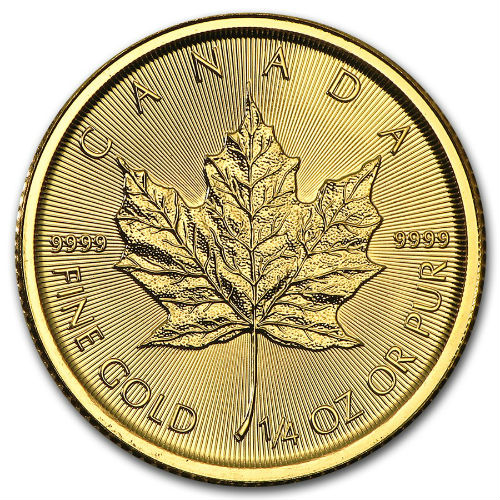 1/4 Ounce Maple Leaf Gold Coin