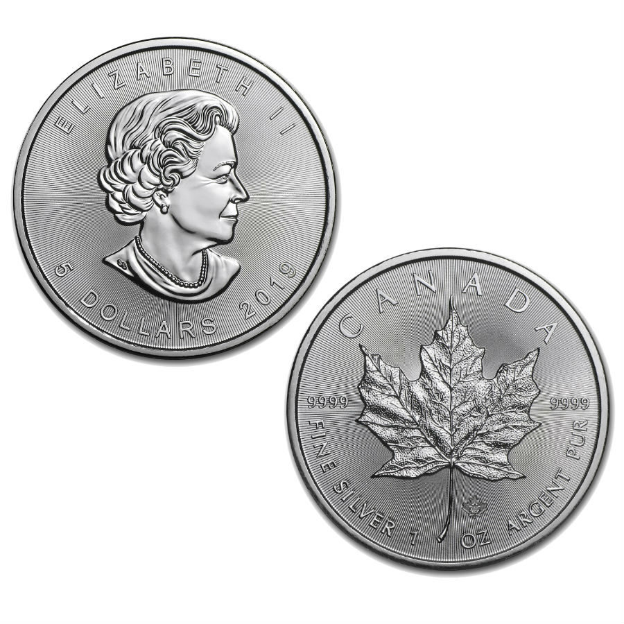 1 oz silver maple leaf coin value