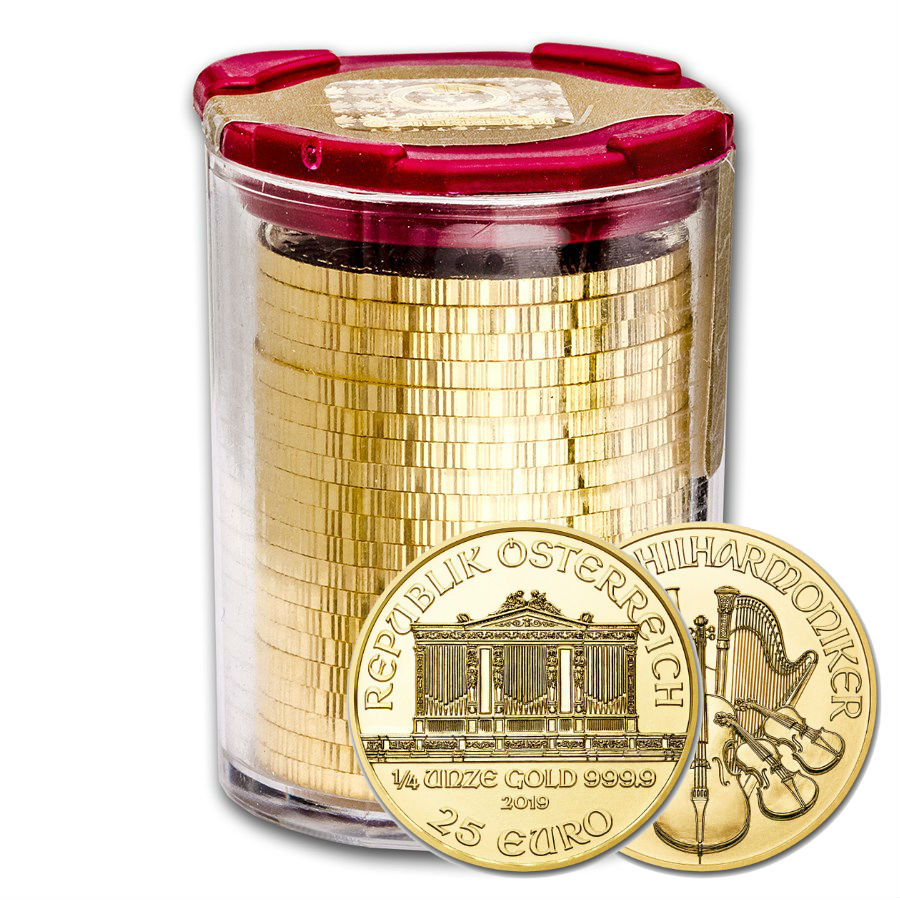 Of 20 X 1 4 Ounce 2019 Philharmonic Gold Coins