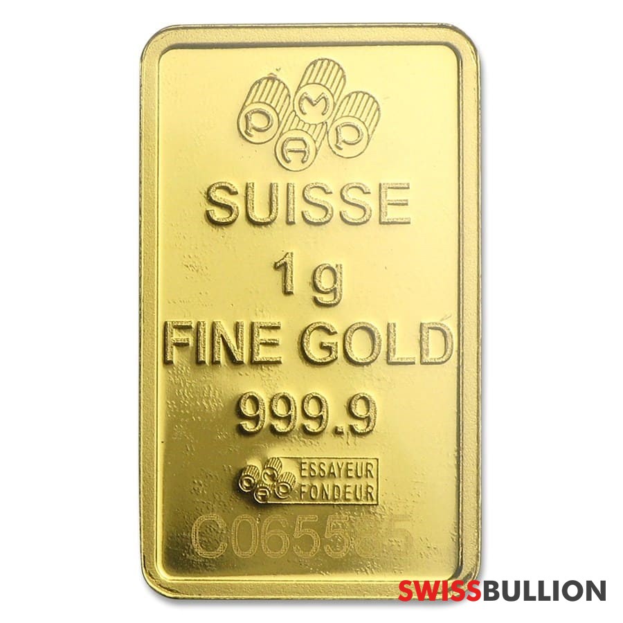 1 Gram PAMP Fortuna Gold Bar